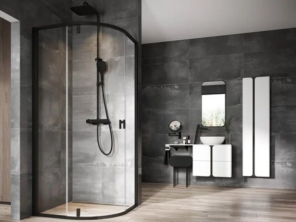 Душ кабина от колекция Nexty Black 90x90см