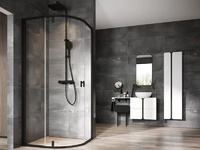 Душ кабина от колекция Nexty Black 80x80см