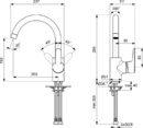 Кухненски смесител Ideal Standard Connect Blue (1)