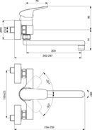 Батерия за кухненска мивка Ideal Standard Ceraflex (1)