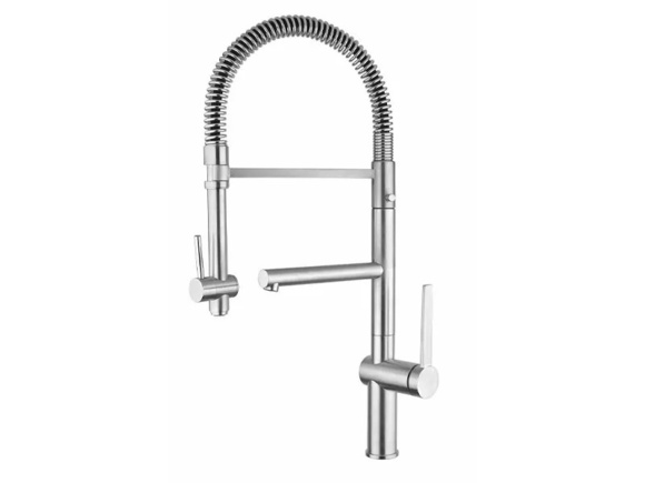 Кухненски смесител Gusto Brushed Nickel