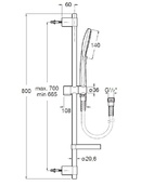 Душ слушалка за баня Plenum Round с 3 функции (1)