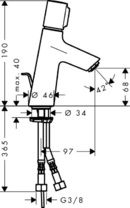 Батерия за мивка Talis s 80 (1)