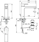 Смесител за умивалник Edge Grande ColdStart (1)