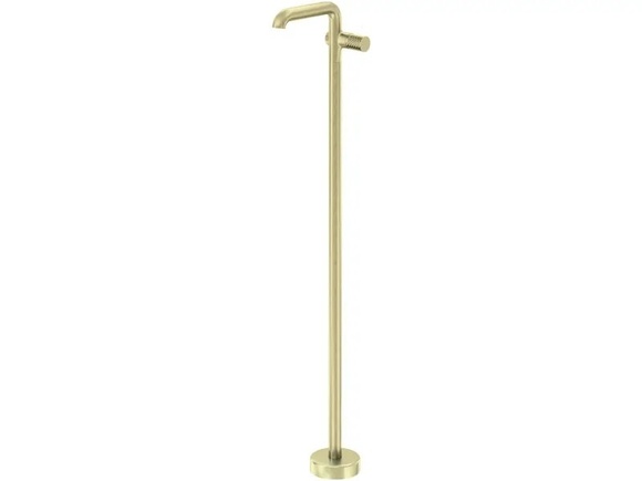 Свободностоящ едноръкохватков смесител Silia Hexa Brushed Gold