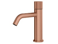 Луксозен смесител за мивка  Logica Shine Brushed Rose Gold