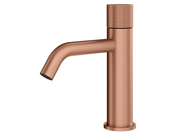 Луксозен смесител за мивка  Logica Shine Brushed Rose Gold