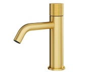 Луксозен смесител за мивка Logica Shine Brushed Gold